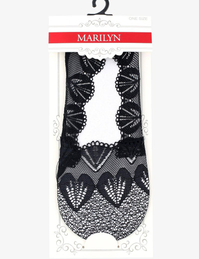 Подследники кружевные Marilyn STOPKI ZAKARD U22 чёрный, Цвет: чёрный, Размеры: UN, изображение 2