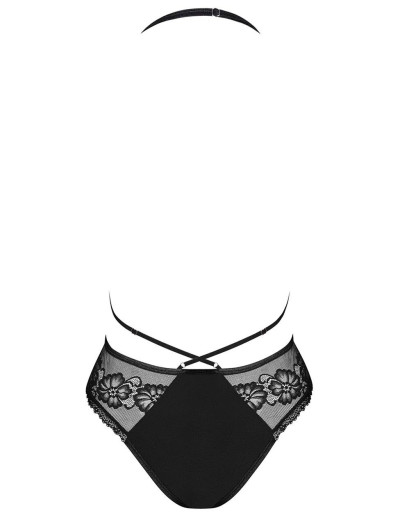 Соблазнительное боди Obsessive CANNDIS TEDDY, Цвет: черный, Размеры: S/M, изображение 4