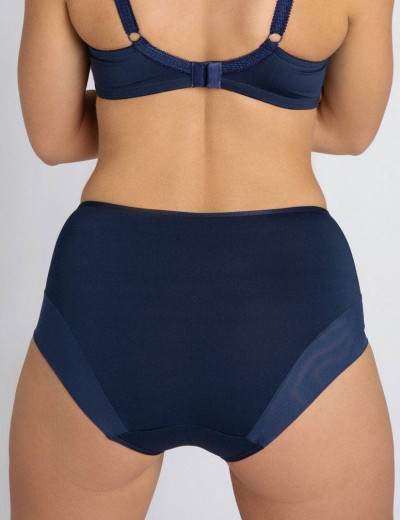 Трусы слипы высокие Subtille OPS BLUE maxi, Цвет: темно-синий, Размеры: 2XL, изображение 2