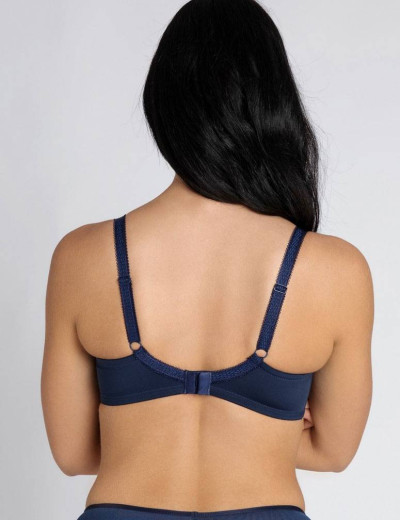 Бюстгальтер мягкий Subtille OPS BLUE soft, Цвет: темно-синий, Размеры: 80C, изображение 2