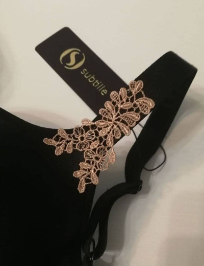 Бюстгальтер спейсер Subtille CHARLOTTE spacer черный, Цвет: черный, Размеры: 95B, изображение 5