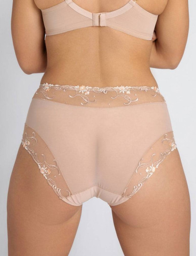 Трусы слипы высокие Subtille KELLY MOCCA maxi, Цвет: мокка, Размеры: 2XL, изображение 2