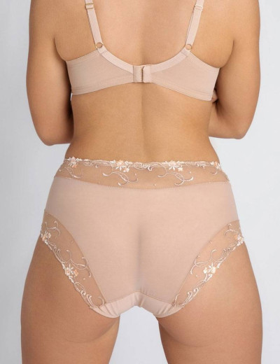 Трусы слипы высокие Subtille ZARINA MOCCA maxi, Цвет: мокка, Размеры: XL, изображение 2