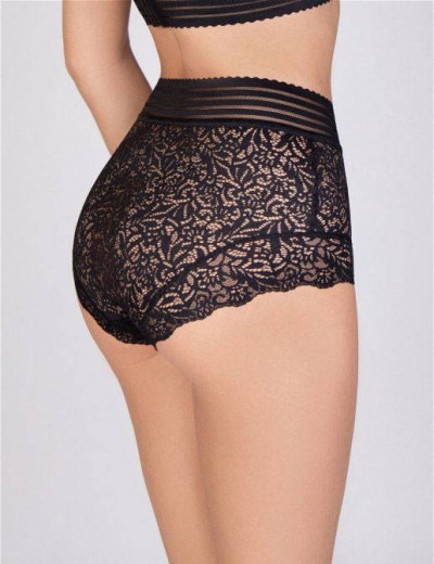 Трусы слипы макси VOVA PAOLA V48442 черный, Цвет: черный, Размеры: M, изображение 2