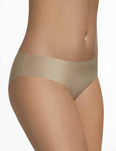 Бесшовные трусы слипы Bas Bleu EDITH PLUS NUDE, Цвет: телесный, Размеры: S, изображение 2