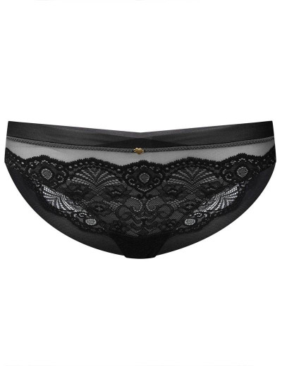 Трусы бразилиана Esotiq 38815 ROSINE черный, Цвет: черный, Размеры: S, изображение 3