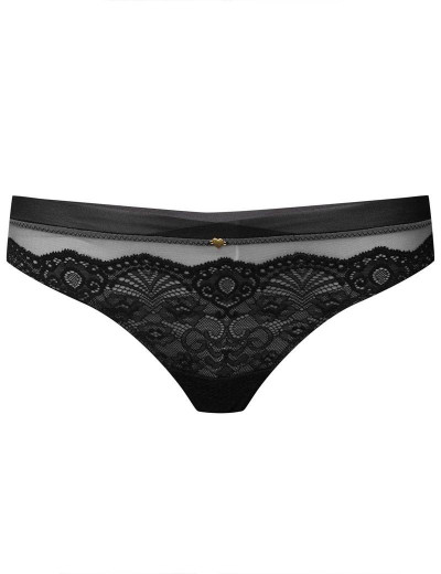 Трусы стринги Esotiq 38816 ROSINE черный, Цвет: черный, Размеры: S, изображение 3