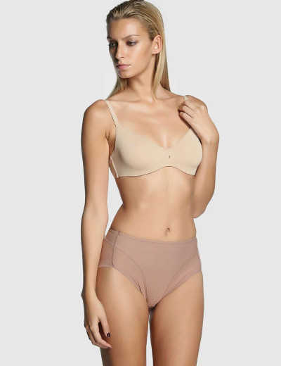 Трусы моделирующие Janira 1030754 VIENTRE PLANO SECRETS nilo, Цвет: nilo (коричневый), Размеры: M, изображение 3