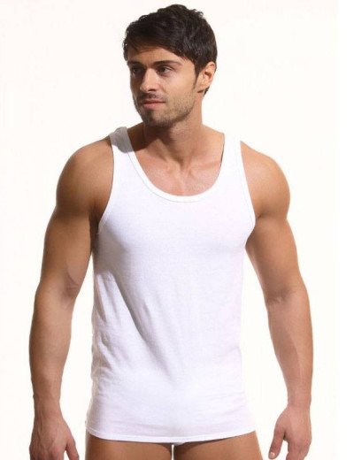 Майка мужская Jolidon M1 white, Цвет: white (белый), Размеры: M, изображение 4