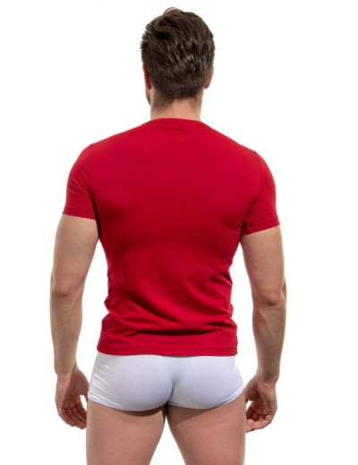 Футболка с коротким рукавом Jolidon M12BL red, Цвет: red (красный), Размеры: 2XL, изображение 2