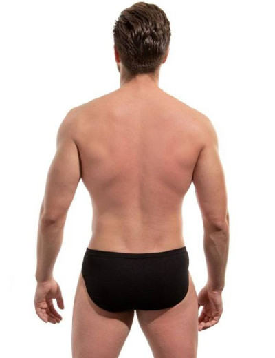 Трусы слипы Jolidon N194BL black, Цвет: black (черный), Размеры: 2XL, изображение 2