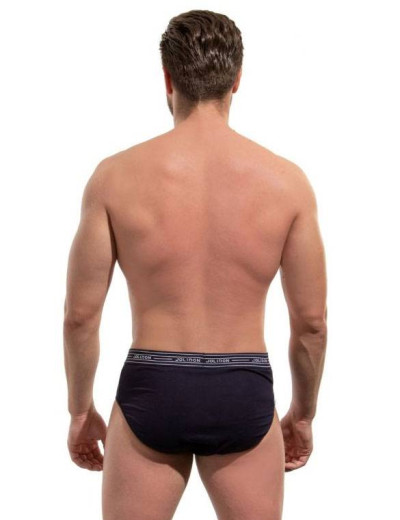 Трусы слипы мужские хлопок Jolidon N282BL dark blue, Цвет: dark blue (темно-син, Размеры: 2XL, изображение 2