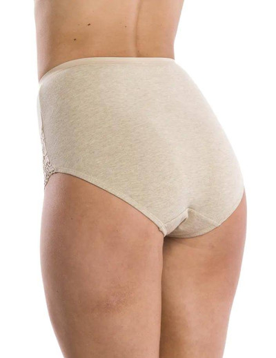 Набор трусов Key LPF 729 TERMO (2 шт) бежевый, Цвет: бежевый, Размеры: M, изображение 2