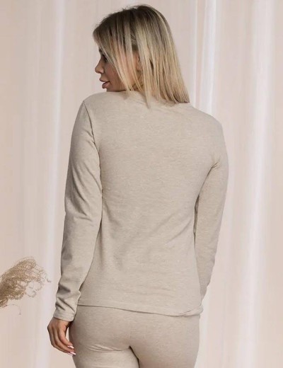 Термофутболка Key LVD 729 1 TERMO бежевый, Цвет: бежевый, Размеры: XL, изображение 2