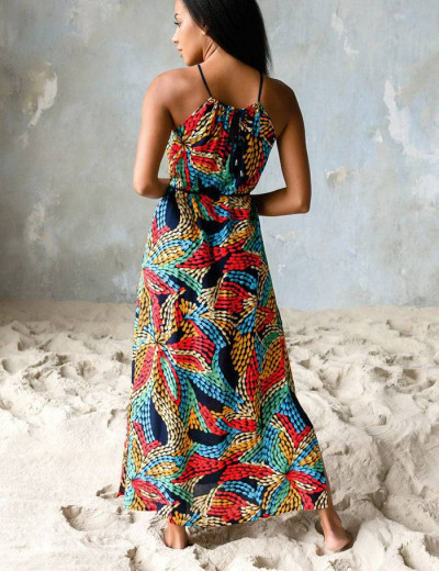 Длинное платье-сарафан Mia-Mia DOMINICA 16440, Цвет: принт 710, Размеры: XL, изображение 2