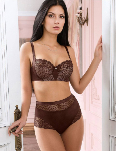 Бюстгальтер мягкий VOVA WISH V98410 коричневый, Цвет: коричневый, Размеры: 85E, изображение 3