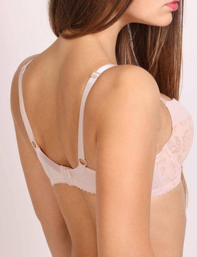 Бюстгальтер балконет Orhideja 118-290 серебристый пион, Цвет: серебристый пион, Размеры: 90F, изображение 6