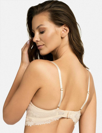 Бюстгальтер балконет пуш-ап Esotiq 39093 LOLLIPOP телесный, Цвет: телесный, Размеры: 65C, изображение 3