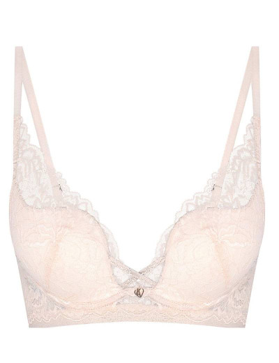 Бюстгальтер балконет пуш-ап Esotiq ABRI 39054 пудровый, Цвет: пудровый, Размеры: 65D, изображение 4