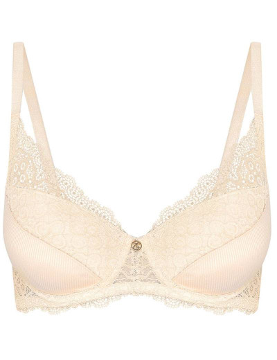 Бюстгальтер балконет со съемным пуш-ап Esotiq 39184 HUDSON крем брюле, Цвет: крем брюле, Размеры: 85B, изображение 4