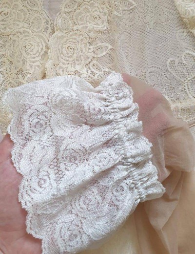 Чулки Gabriella 472 ISABELLE NATURAL/CHAMPAGNE 20 den, Цвет: телесный, Размеры: 3/4, изображение 8