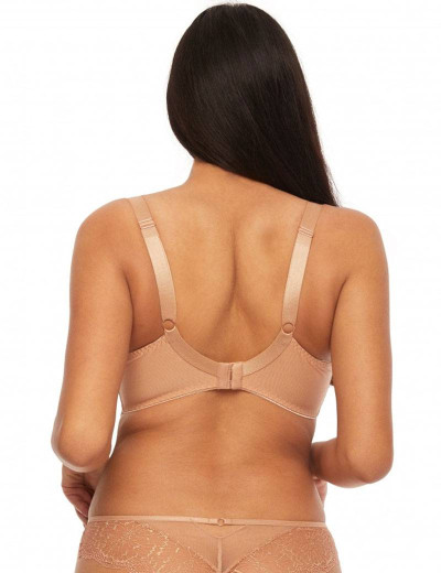 Бюстгальтер полумягкий с подкроем Kinga HONEYMOON 830-SC, Цвет: золотой, Размеры: 65H, изображение 2