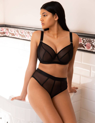 Бюстгальтер мягкий Kinga MIST 842-SC, Цвет: черный, Размеры: 90C, изображение 5