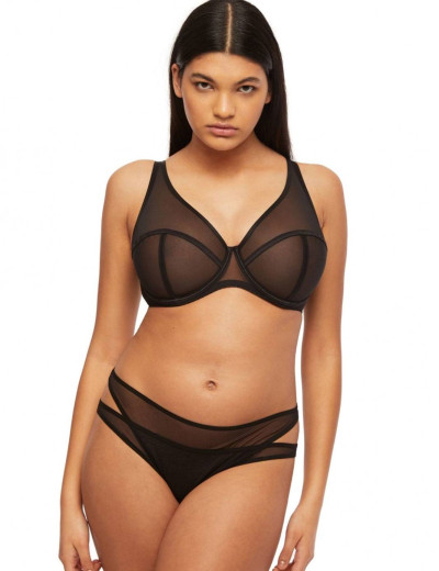 Бюстгальтер мягкий Kinga MIST 843-SC, Цвет: черный, Размеры: 65H, изображение 4