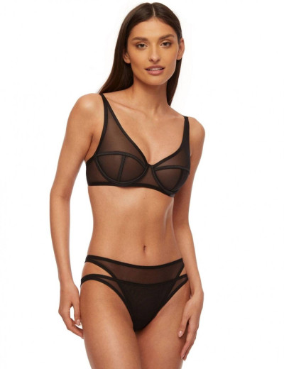 Бюстгальтер мягкий Kinga MIST 843.1-SC, Цвет: черный, Размеры: 70E, изображение 3