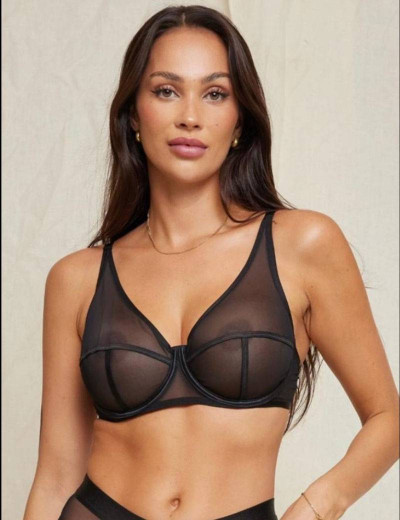 Бюстгальтер мягкий Kinga MIST 843.1-SC, Цвет: черный, Размеры: 70E, изображение 4