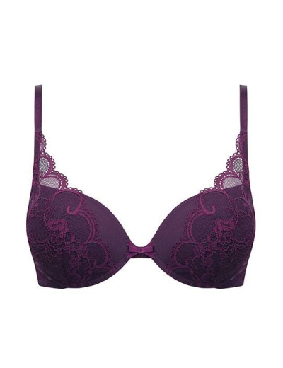 Комплект пуш-ап и бразилиана Mioocchi WANDA 751010 viola, Цвет: viola (фиолетовый), Размеры: 80C, изображение 2