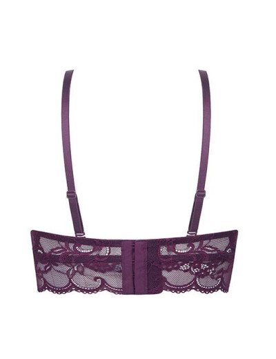 Комплект бюстье и слипы Mioocchi WANDA 751111 viola, Цвет: viola (фиолетовый), Размеры: 80D, изображение 4