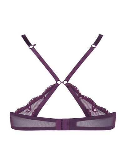 Модный комплект мягкая чашка и бразилиана Mioocchi WANDA 751312 viola, Цвет: viola, Размеры: 80B, изображение 3 Модный комплект мягкая чашка и бразилиана Mioocchi WANDA 751312 viola, Цвет: viola, Размеры: 80B, изображение 3