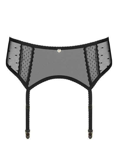 Пояс для чулок Obsessive BOWESSA GARTER BELT, Цвет: черный, Размеры: L/XL, изображение 3