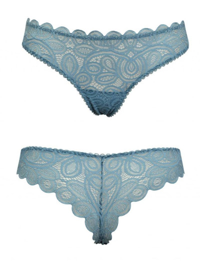 Кружевной комплект бюстье и бразилиана Sielei MAGIC LACE 7038+7037, Цвета: antracite, Размеры: 75B, изображение 6