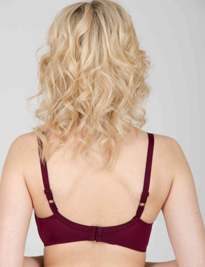 Гладкий бюстгальтер Aveline 660370 розовый гранат, Цвет: розовый гранат, Размеры: 85B, изображение 4