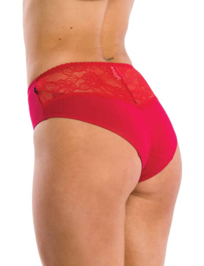 Набор трусов слипов Key LPC 207 B21 (2 шт), Цвет: малиновый+какао, Размеры: M, изображение 4