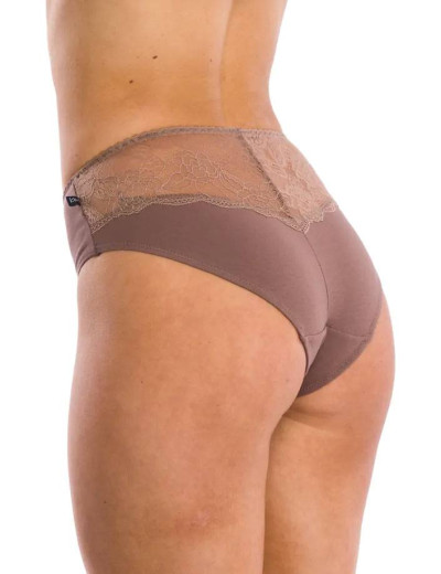 Набор трусов слипов Key LPC 207 B21 (2 шт), Цвет: малиновый+какао, Размеры: M, изображение 3