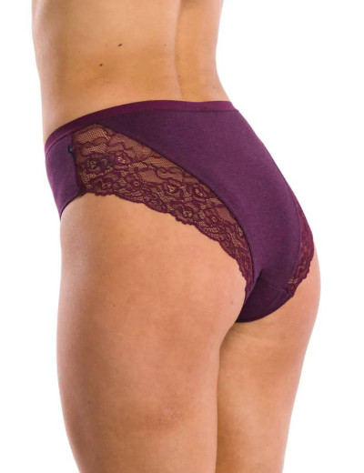 Набор трусов слипов Key LPC 235 B21 (2 шт), Цвет: сиреневый+сливовый, Размеры: S, изображение 2