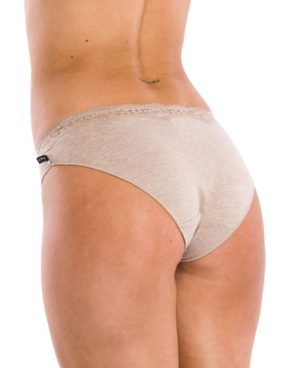 Набор низких трусов слипов Key LPR 260 B21 (2 шт), Цвет: розовый+бежевый, Размеры: XL, изображение 3