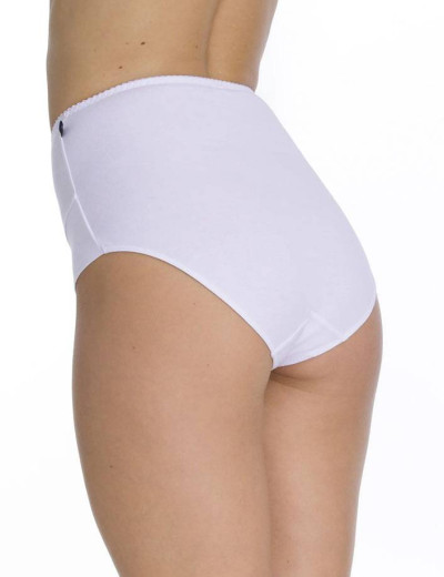 Набор трусов слипов с завышенной талией Key LPF 110 (2 шт) белый, Цвет: белый, Размеры: M, изображение 2