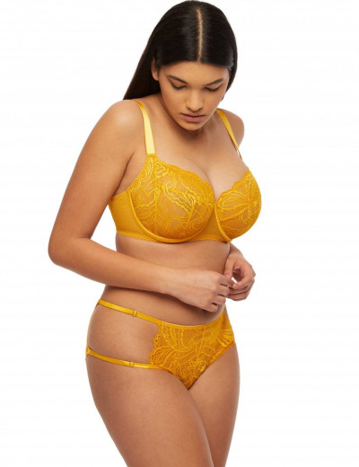 Бюстгальтер мягкий Kinga SUNKISS 853-SC, Цвет: желтый, Размеры: 70D, изображение 3