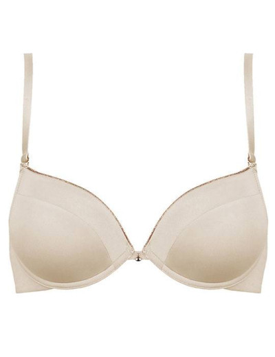 Бюстгальтер с пуш-ап гелем Mioocchi CRYSTALL 7735 cipria, Цвет: cipria (пудровый), Размеры: 85C, изображение 6