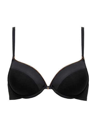 Бюстгальтер с пуш-ап гелем Mioocchi CRYSTALL 7735 nero, Цвет: nero (черный), Размеры: 80A, изображение 7