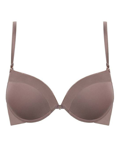 Бюстгальтер с пуш-ап гелем Mioocchi CRYSTALL 7735 stone, Цвет: stone (кофейный), Размеры: 70C, изображение 6