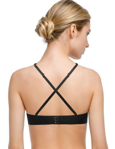 Бюстгальтер анжелика пуш-ап Mioocchi CRYSTALL 7739 nero, Цвет: nero, Размеры: 80D, изображение 2