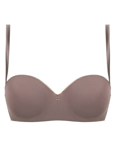 Бюстгальтер анжелика пуш-ап Mioocchi CRYSTALL 7739 stone, Цвет: stone (кофейный), Размеры: 75C, изображение 6