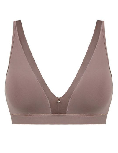 Бралетт со съемными вкладышами Mioocchi CRYSTALL 7740 stone, Цвет: stone (кофейный), Размеры: 85B, изображение 6