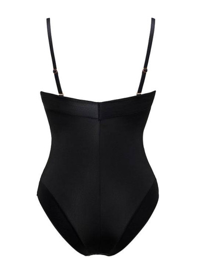 Боди-бандо с пуш-ап Mioocchi CRYSTALL 7742 nero, Цвет: nero (черный), Размеры: 80D, изображение 7