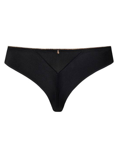 Трусы бразилиана Mioocchi CRYSTALL 7835 nero, Цвет: nero (черный), Размеры: M, изображение 6